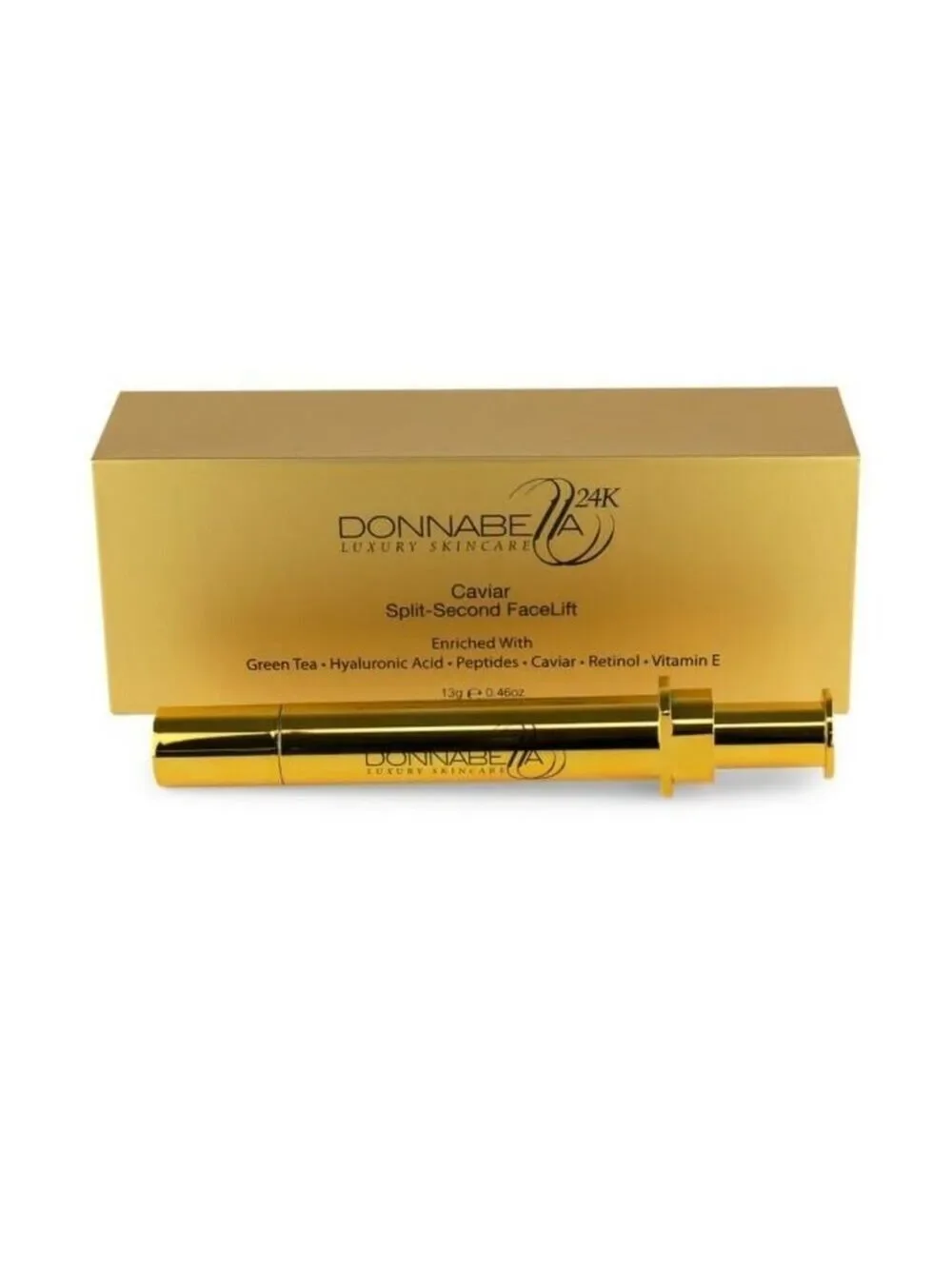 INSTANT FACELIFT 24K LUXURY CAVIAR 60 SECOND MAKEOVER COLLAGEN & HYALURONIC ACID